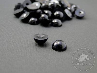 Jumatati de perle negru 8 mm