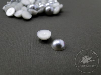 Jumatati de perle argintiu 8 mm