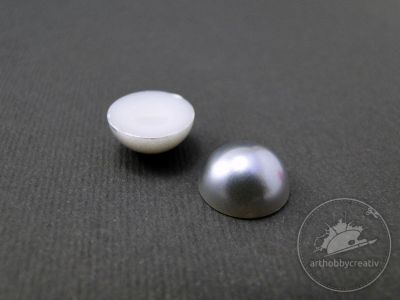 Jumatati de perle argintiu 12 mm