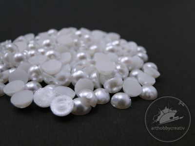 Jumatati de perle alb 6 mm
