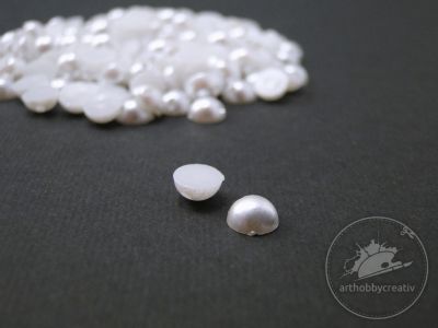 Jumatati de perle alb 6 mm