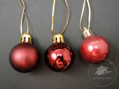 Globulete mini - bordo Φ3cm/24buc