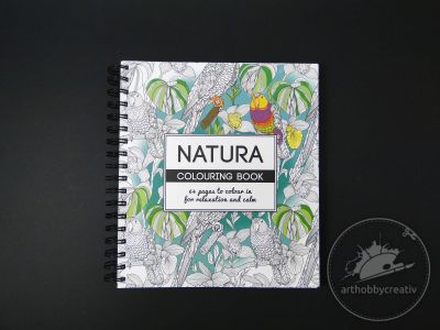 Carte de colorat - Natura
