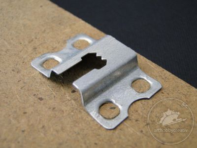 Agatatori patrate, fixare cu 4 gauri - set/5buc
