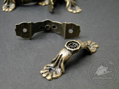 Maner vintage metalic set/20buc