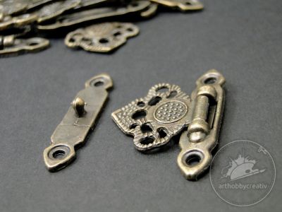 Inchizator vintage pt. cutii - set/10perechi