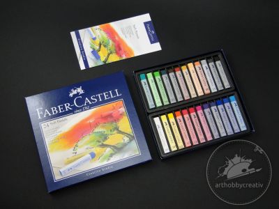 Pastel uscat Faber-Castell set/24culori