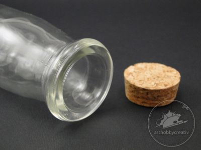 Sticla cu dop din pluta - 100ml 