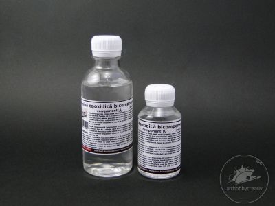 Rasina epoxidica bicomponenta 200 cu 100 ml