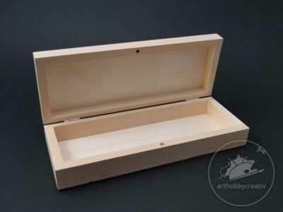 Cutie lemn dreptunghiulara pentru creioane 