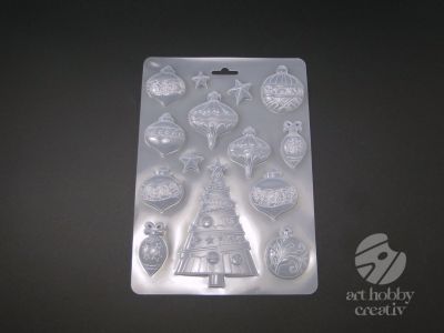 Forma de turnat - bradulet si ornamente
