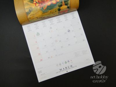 Calendar 2020 - Female Buddhas 30x30cm