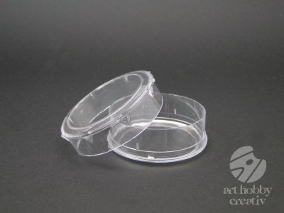 Cutie rotunda plastic Ø6cm