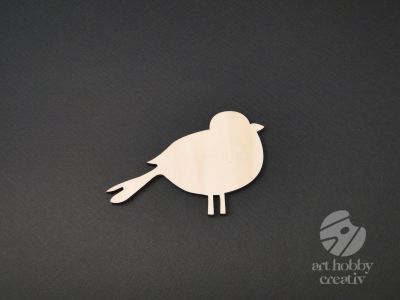 Figurina lemn - vrabie 10,5 cm