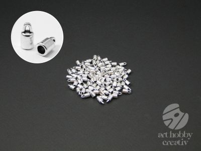 Capacel intermediar - argintiu 3 mm set/100buc