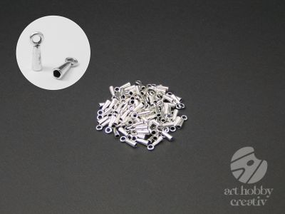 Capacel intermediar con - argintiu set/100buc