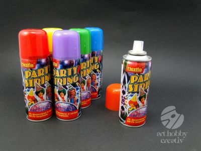Spray cu fir serpentin colorat 150ml
