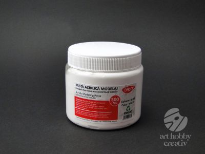 Pasta acrilica de modelaj in relief - Daco - 500ml 