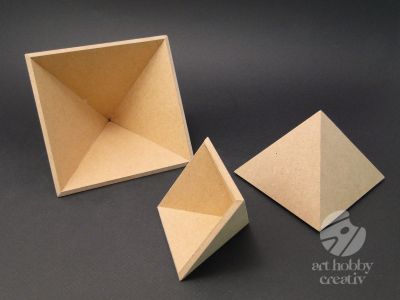 Piramida MDF dif. marimi