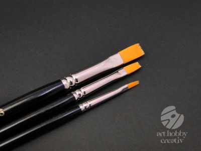 Pensule par sintetic set/3buc