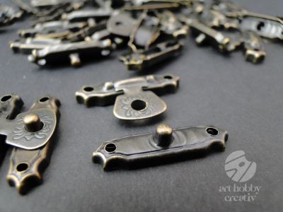 Inchizator vintage pt. cutii - set/20perechi