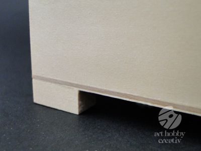 Cutie lemn tip cufar - 13cm