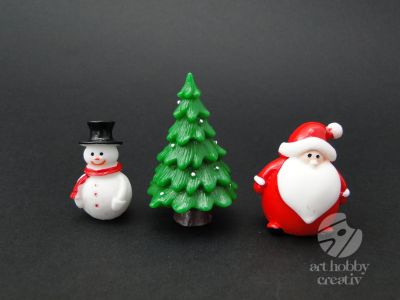 Figurine mini de craciun dif. modele