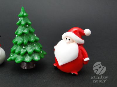 Figurine mini de craciun dif. modele