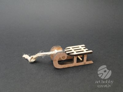 Saniuta decor din lemn - natur 5cm