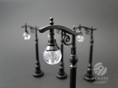Felinar stradal mini - 10,5 cm set/4buc