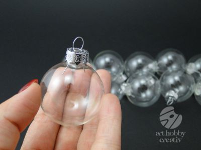 Glob sticla - 4cm set/10buc