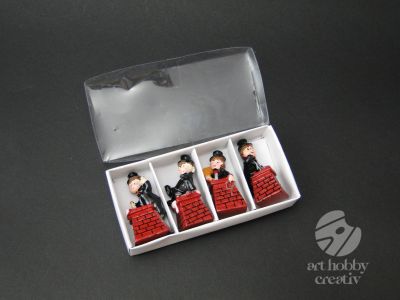 Figurine mini - hornari 5,5cm set/4buc