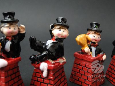 Figurine mini - hornari 5,5cm set/4buc