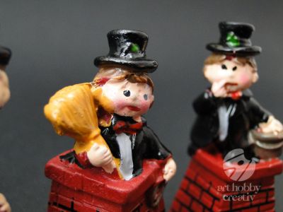 Figurine mini - hornari 5,5cm set/4buc