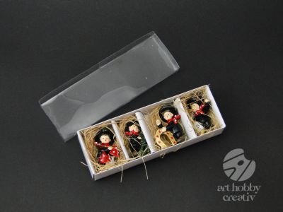 Figurine mini - hornari 4,5cm set/4buc