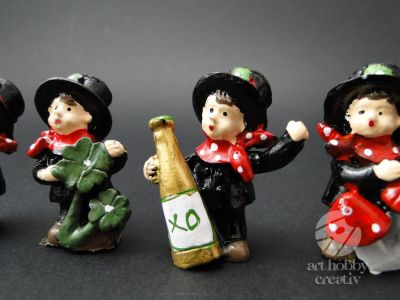 Figurine mini - hornari 4,5cm set/4buc