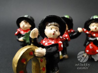 Figurine mini - hornari 4,5cm set/4buc
