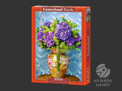 Puzzle Castorland 1000 piese - Bouquet of hydrangeas