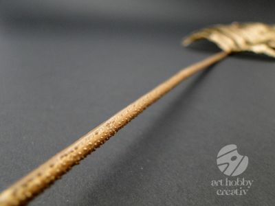 Frunza artificiala de feriga - aur lucios 83cm