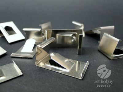 Cleme strangere placaj cu sticla 15x25mm dif. cantitati