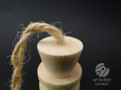 Figurina lemn - om de zapada 8cm