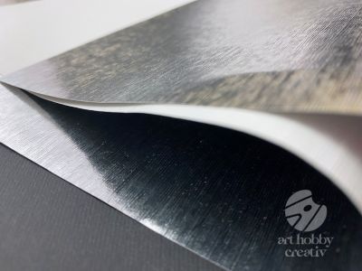 Hartie ambalaj - argintiu metalizat 70cmx1m