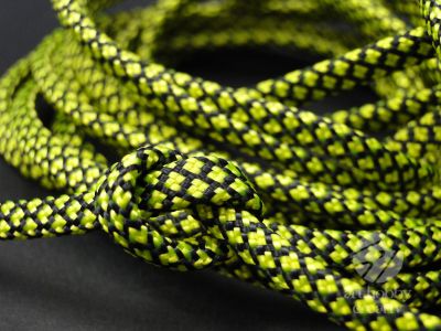 Snur paracord verde cu negru 4mm/3m mod.2