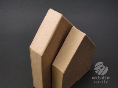 Casuta mini din carton set/2buc