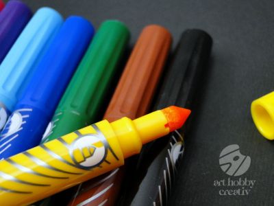 Carioci fineliner 2in1 set/10buc