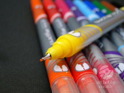 Carioci fineliner 2in1 set/10buc