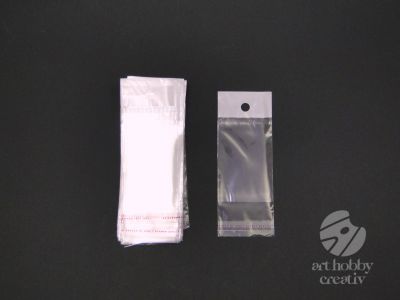 Pungulite plastic transparente 5x7,5cm set/100buc