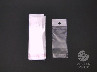 Pungulite plastic transparente 6x10cm set/100buc