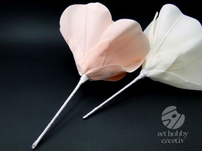 Trandafir din spuma dif. nuante 35cm