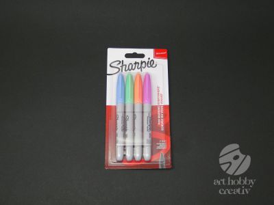 Marker permanent - Sharpie Pastel set/4buc